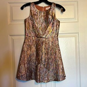 Rose Gold Gianni Bini “GB Girls” Party Dress size 10